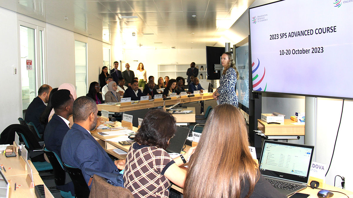 Advanced course on Sanitary and Phytosanitary Agreement begins in Geneva